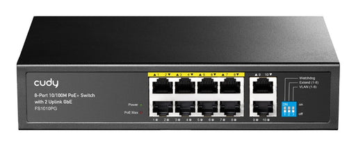 EAN 6971690791254 - Cudy FS1010PG switch No administrado Fast Ethernet (10/100) Energía sobre Ethernet (PoE) Negro imagen 1