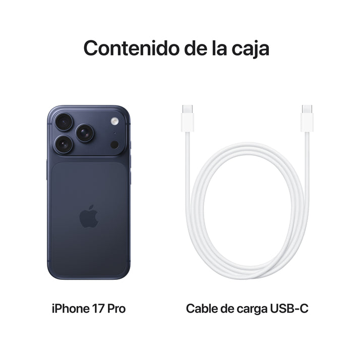 EAN 0195950628166 - Apple iPhone 17 Pro 16 cm (6.3") SIM doble iOS 26 5G USB Tipo C 512 GB Azul imagen 8