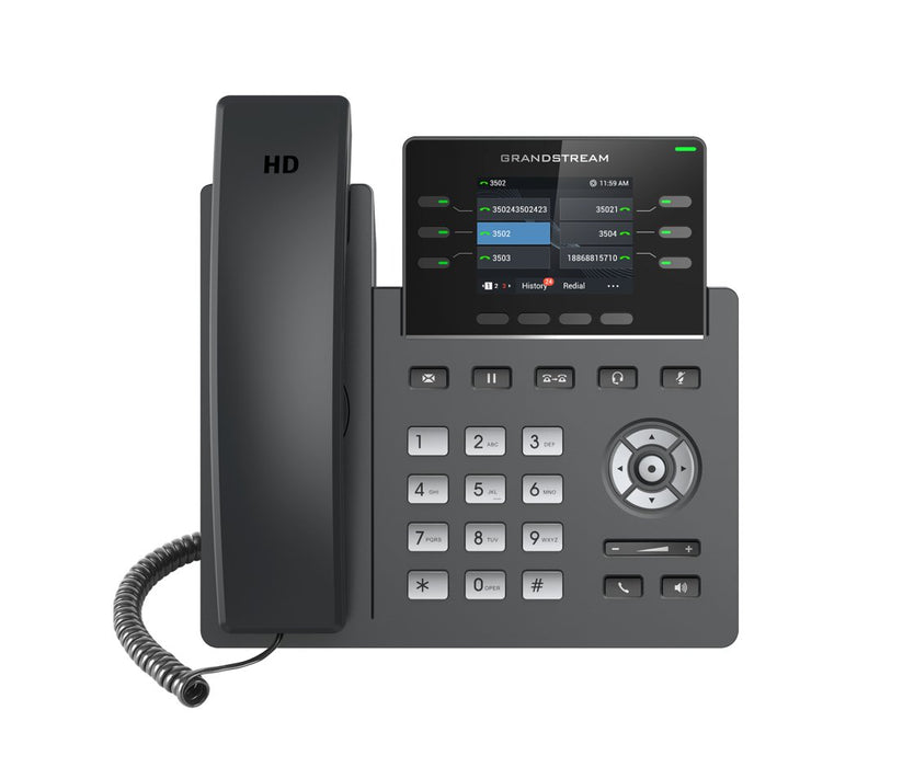 EAN 6947273702832 - Grandstream Networks GRP2613 teléfono IP Negro 4 líneas TFT imagen 1