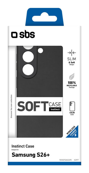 Sbs Instinct Cover Galaxy S26+ Schwarz