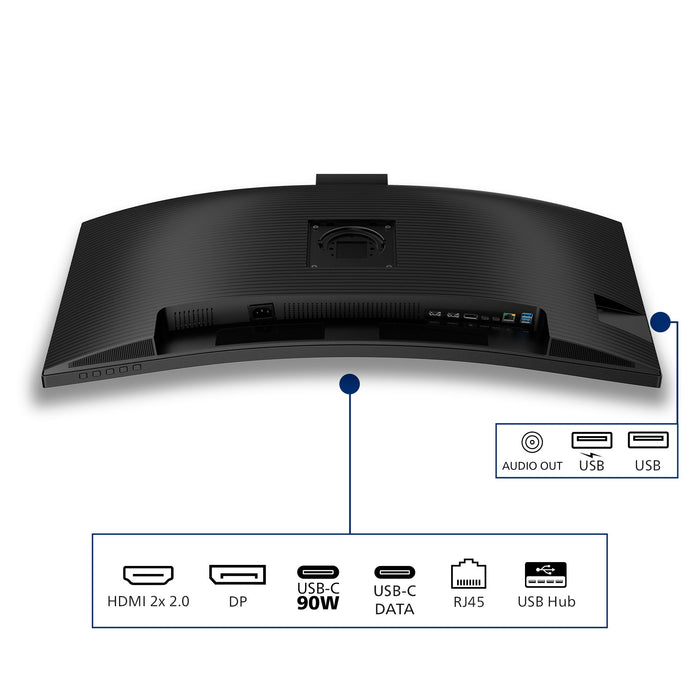 EAN 8721038004441 - Philips 3000 series 34B2U3600CH/00 pantalla para PC 86,4 cm (34") 3440 x 1440 Pixeles Wide Quad HD LCD Ne imagen 6