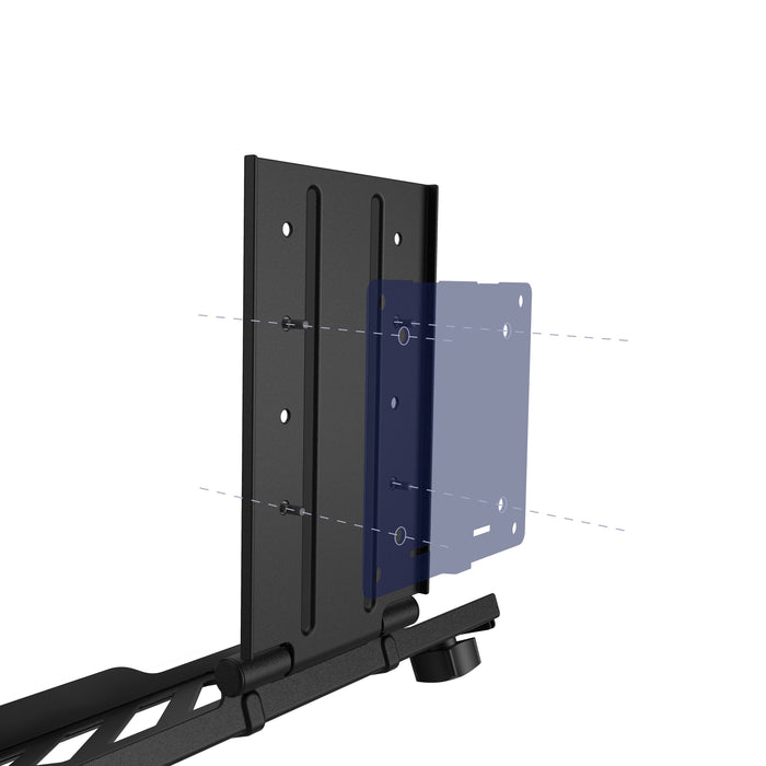 Benq Ltb01 Bandeja Plegable Para Portátiles Para Brazos De Monitor. Montaje Vesa 75 × 75 Mm Compatible Con Portátiles De 12 A 17 Pulgadas. Paneles De Protección Y Almohadillas.