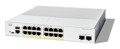 EAN 0889728521666 - Cisco Catalyst 1200 Gestionado L2 Gigabit Ethernet (10/100/1000) Energía sobre Ethernet (PoE) Gris imagen 1