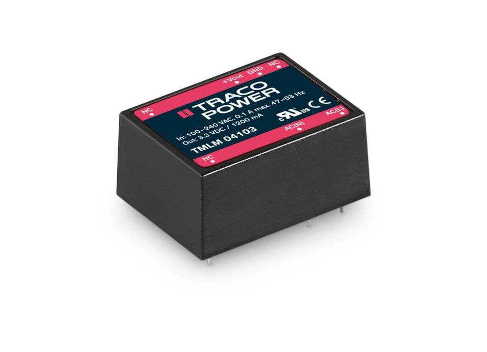 Traco Power Tmlm 04115 Alimentatore Da Circuito Stampato Ac/Dc 15 V/Dc 0.267 A 4 W