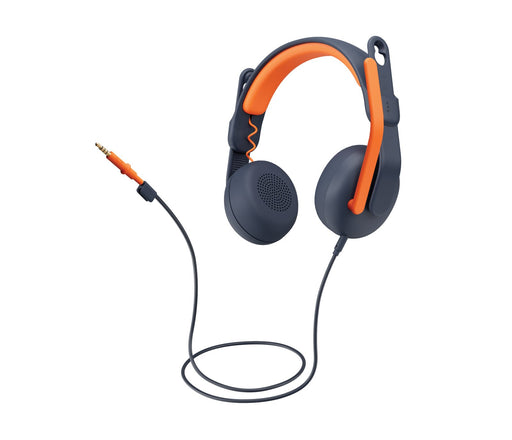 EAN 0097855190680 - Logitech Zone Learn Auriculares Alámbrico Diadema Educación Azul, Naranja imagen 2