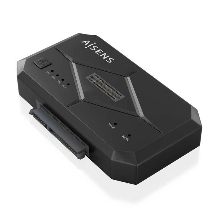 EAN 8435739901335 - AISENS ASDS-M2SATA04B base de conexión para disco duro USB 3.2 Gen 1 (3.1 Gen 1) Type-C imagen 1