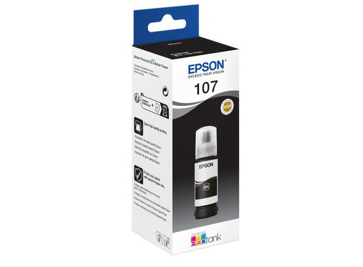 Epson 107 70 Ml Negro Original Recarga De Tinta Para Ecotank Et-18100