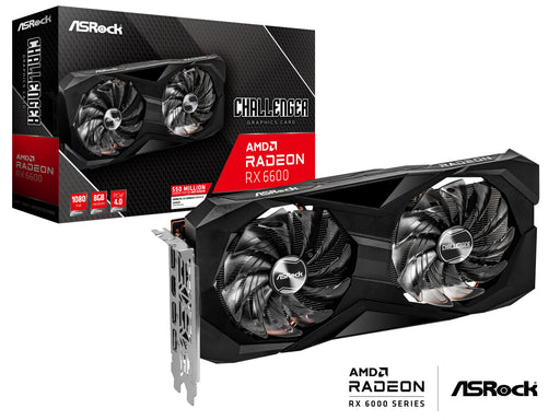 EAN 4710483935749 - Asrock Challenger RX6600 CLD 8G AMD Radeon RX 6600 8 GB GDDR6 imagen 1