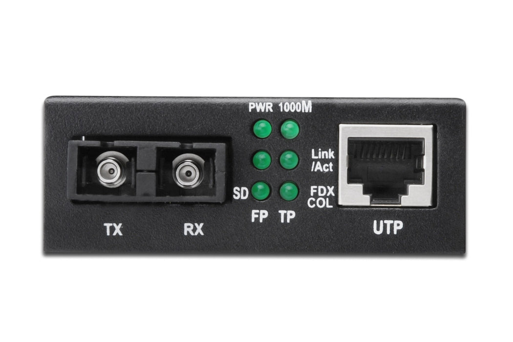 EAN 4016032293132 - Digitus DN-82121-1 convertidor de medio 1000 Mbit/s 1310 nm Monomodo Negro imagen 3