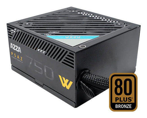 EAN 4712839557537 - Azza PSAZ-750W unidad de fuente de alimentación 20+4 pin ATX ATX Negro imagen 1