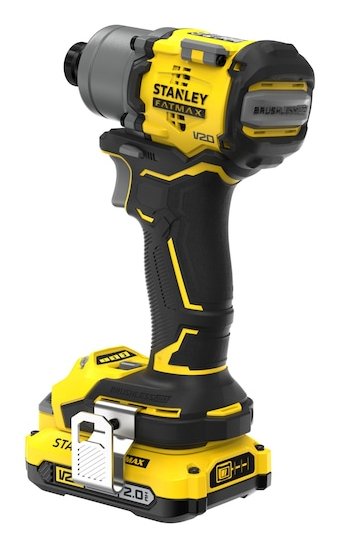 EAN 5035048835203 - Stanley SFMCF830D2K-QW destornillador eléctrico y llave de impacto 3200 RPM Negro, Amarillo imagen 4