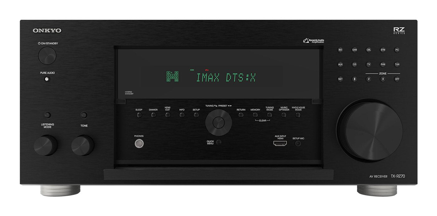 Onkyo Tx-Rz70 11.2 Av Netzwerk Receiver 8k Thx Wlan Bt Atmos Sonos Zertif.
