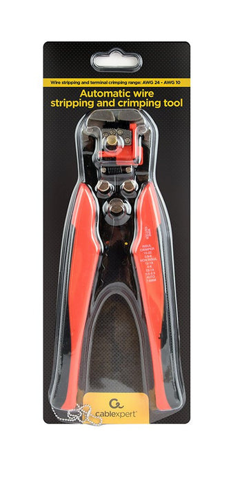 Gembird T-Ws-02 Crimpadora Herramienta Combinada Negro, Rojo
