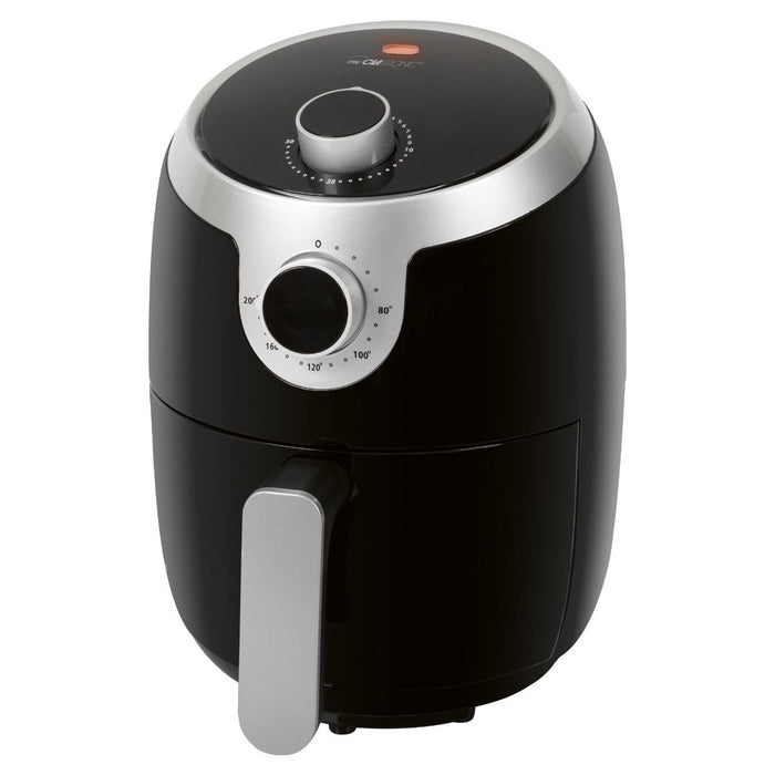 EAN 4006160639643 - Clatronic FR 3769 H Sencillo 1,8 L Independiente 1000 W Freidora de aire caliente Negro, Acero inoxidable imagen 1