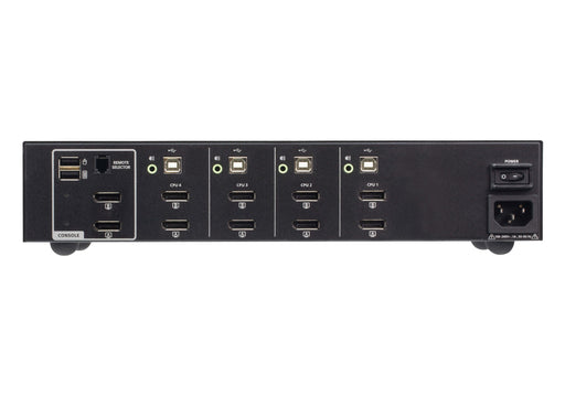 EAN 4710469341366 - ATEN CS1144DP4 interruptor KVM Negro imagen 2