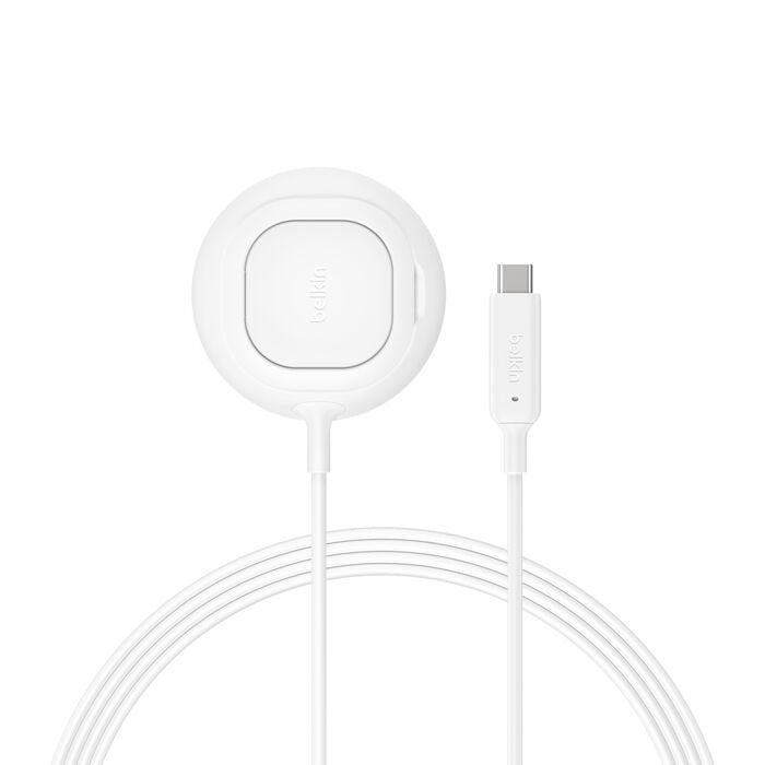 Belkin Ultracharge Ladepad Qi2 25w Mit Standfuss Weiss Wia013hqwh