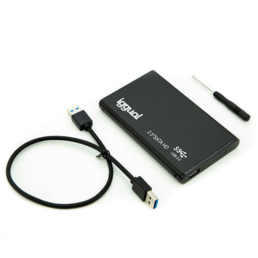 EAN 8435364317006 - iggual IGG317006 caja para disco duro externo Caja de disco duro (HDD) Negro 2.5" imagen 2