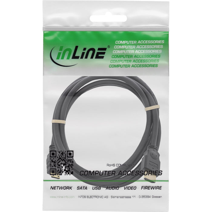 Inline Cable Hdmi Tipo A Macho A Mini Hdmi C Macho 1,5m