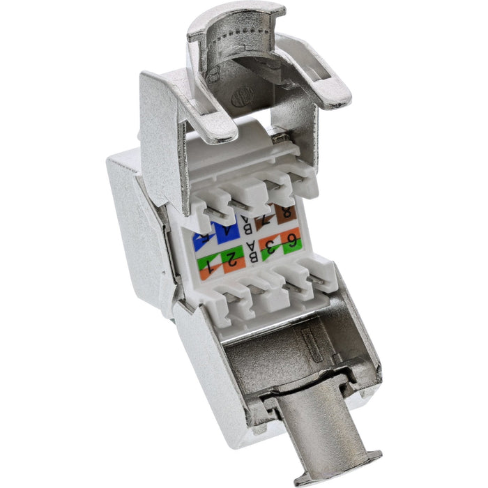 Módulo Inline Rj45 Keystone Jack Cat.8.1