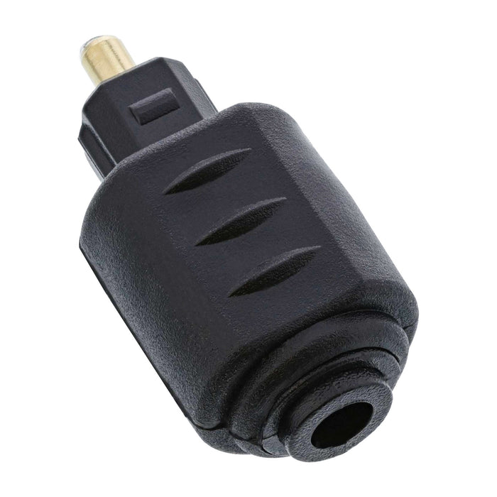 Acoplamiento De Audio Óptico Inline Hembra De 3,5 Mm A Macho Toslink