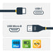 EAN 0065030865685 - StarTech.com USB2CUB50CM cable USB 0,5 m USB C Micro-USB B Negro imagen 2