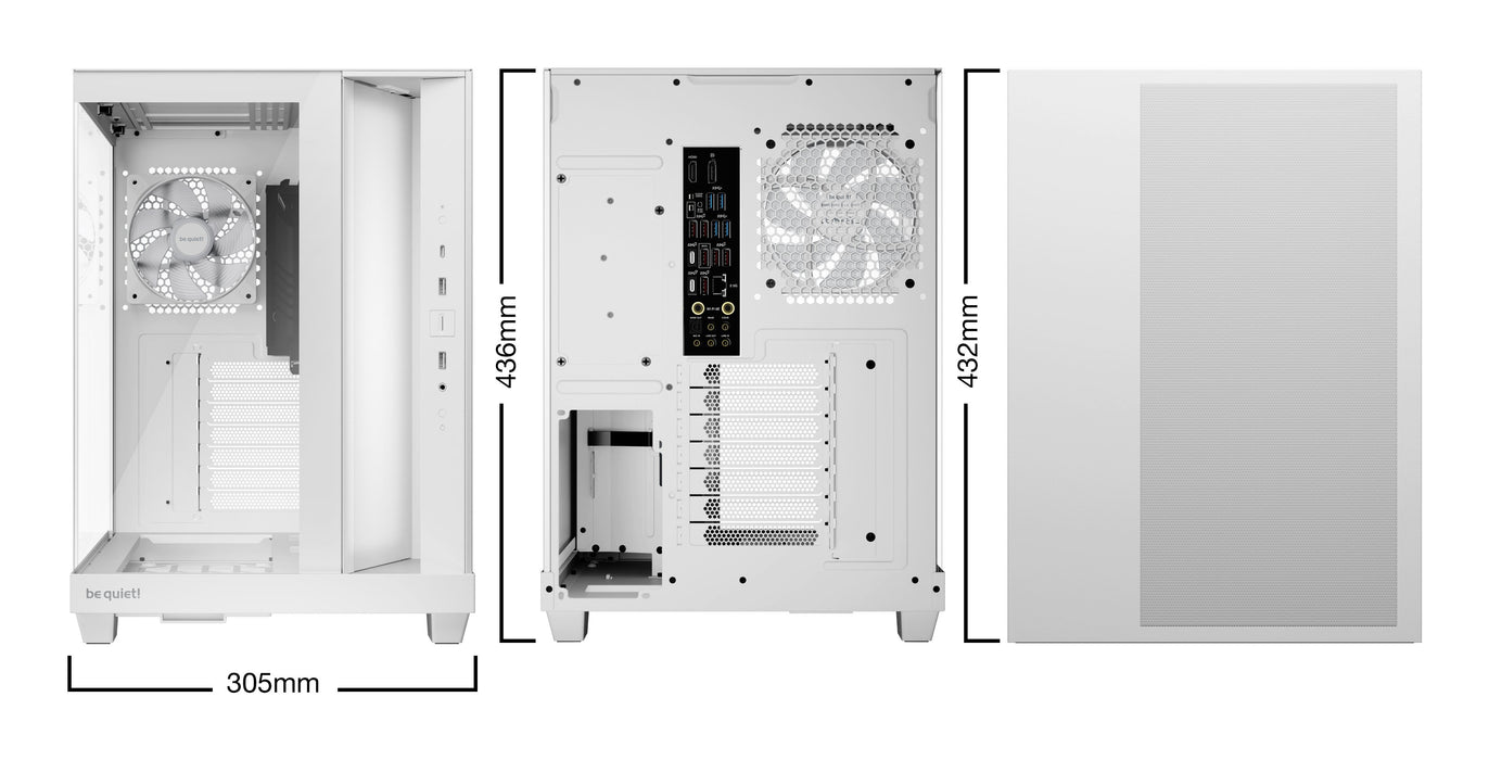 EAN 4260052193891 - be quiet! Light Base 500 LX White Midi Tower Blanco imagen 2
