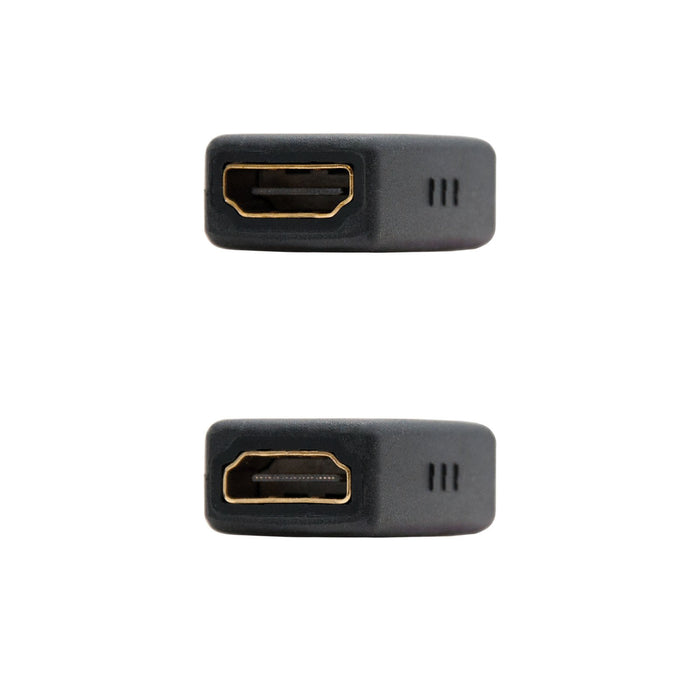 EAN 8433281002241 - Nanocable 10.15.1200 cambiador de género para cable Negro imagen 3