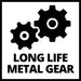 EAN 4006825626223 - Einhell GE-CG 12 Li WT tijera de césped inalámbrica 10 cm 12 V Ión de litio Negro, Rojo imagen 3