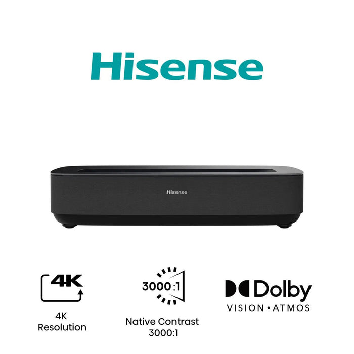 EAN 6942147495117 - Hisense PL1SE proyector de TV Proyector de alcance ultracorto 2100 lúmenes ANSI UHD 4K (3840x2160) Negro, imagen 1
