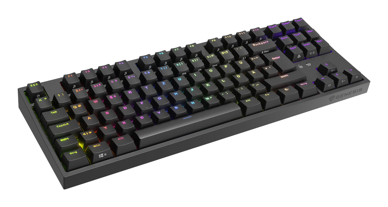 EAN 5901969444643 - GENESIS Thor 404 TKL teclado Juego USB QWERTZ Alemán Negro imagen 2