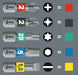 EAN 4013288179869 - Wera 05057420001 punta de destornillador 12 pieza(s) imagen 6