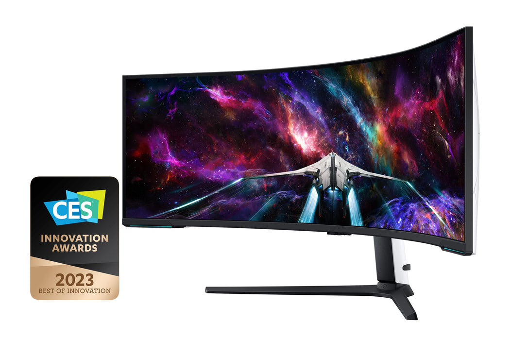 EAN 8806094972252 - Samsung G95NC pantalla para PC 144,8 cm (57") 7680 x 2160 Pixeles Dual UHD LED Negro, Blanco imagen 9