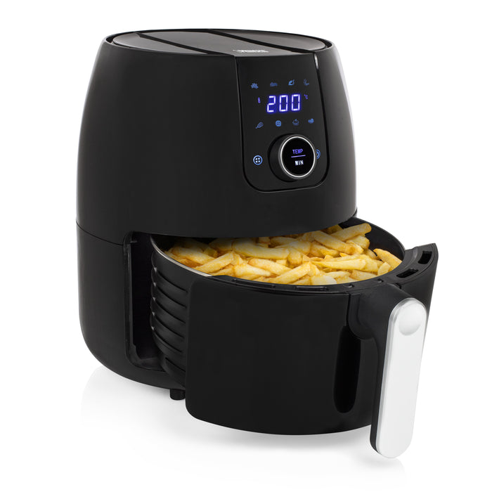 EAN 8713016076182 - Princess 182025 Sencillo 4,5 L Independiente 1500 W Freidora de aire caliente Negro imagen 7