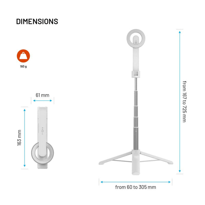 EAN 8591680157662 - FIXED FIXSN-M-WH soporte Soporte pasivo Teléfono móvil/smartphone Negro imagen 11