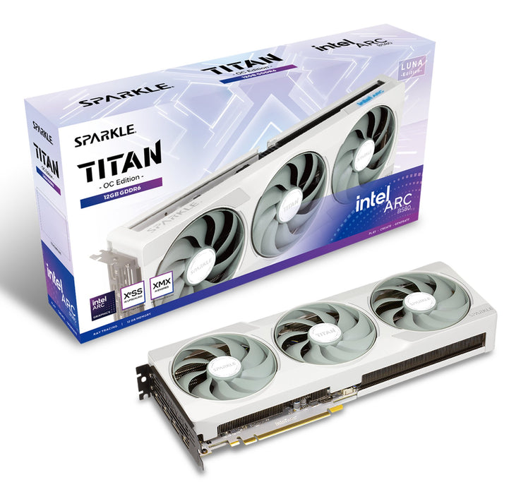 EAN 4711342290788 - Sparkle Technology Intel Arc B580 Luna OC 12 GB GDDR6 imagen 1