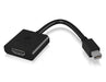EAN 4250078171874 - ICY BOX IB-AC538a 0,15 m Mini DisplayPort HDMI Negro imagen 1