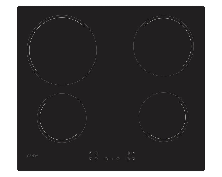 EAN 8059019059129 - Candy Idea CH64CCB/4U2 Negro Integrado 59 cm Cerámico 4 zona(s) imagen 1