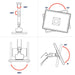 EAN 698833091946 - Ergotron HX Series HX ARM WITH VERY HEAVY DUTY PIVOT WALL 144,8 cm (57") Pared imagen 6