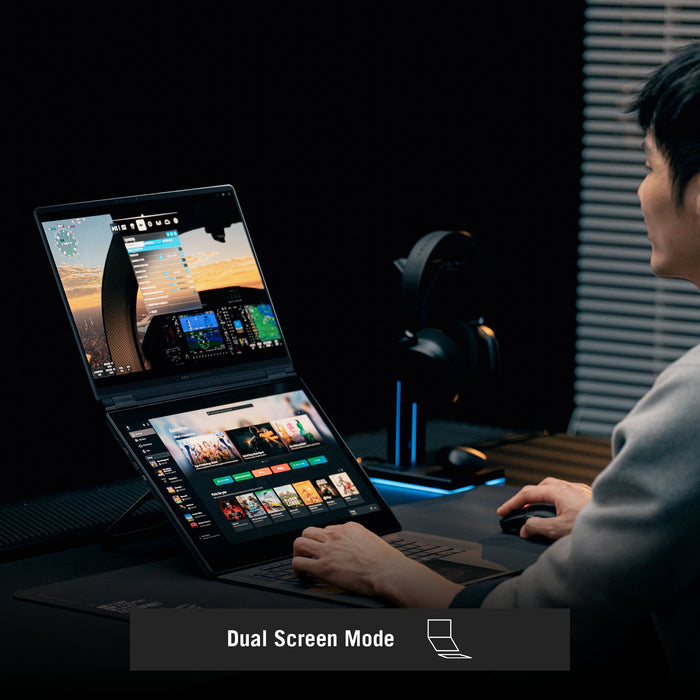 Portátil Asus Rog Zephyrus Duo Gx651ax 2x16" Ultra 9 386h 6