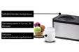 EAN 4011689488269 - Unold 48826 Eismaschine & Joghurtbereiter EVA Compresor de helados 1,5 L 120 W Negro, Acero inoxidable imagen 4