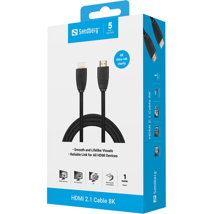 EAN 5705730509131 - Sandberg 509-13 cable HDMI HDMI tipo A (Estándar) Negro imagen 3