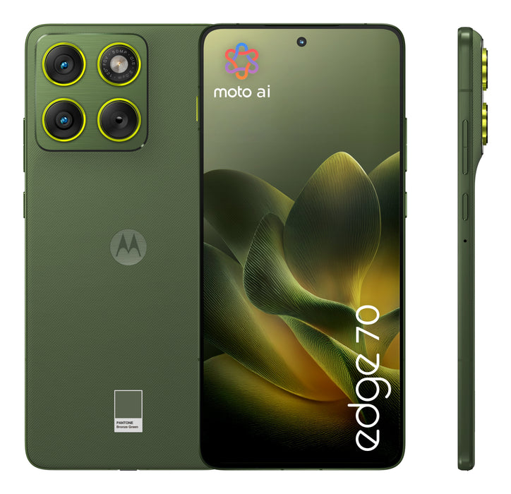 Motorola Edge 70 17 Cm (6.7") Dual Sim Android 16.0 5g Usb Type-C 12 Gb 512 Gb 4800 Mah Green