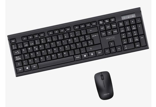 EAN 8435099535270 - Approx APPMX410 teclado Ratón incluido Hogar RF inalámbrico QWERTY Español Negro imagen 2