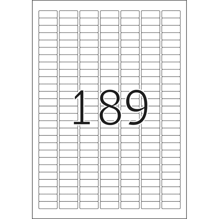 EAN 4008705100014 - HERMA 10001 etiqueta de impresora Blanco Etiqueta para impresora autoadhesiva imagen 2