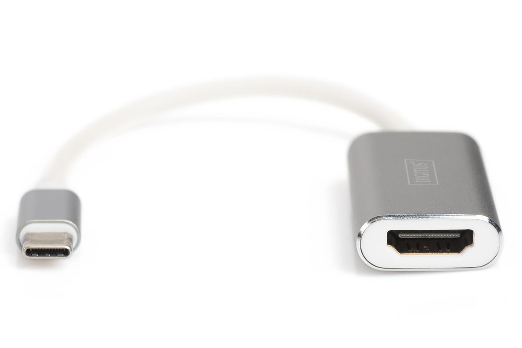 EAN 4016032385950 - Digitus DA-70836 adaptador de cable de vídeo 0,2 m USB Tipo C Plata imagen 7