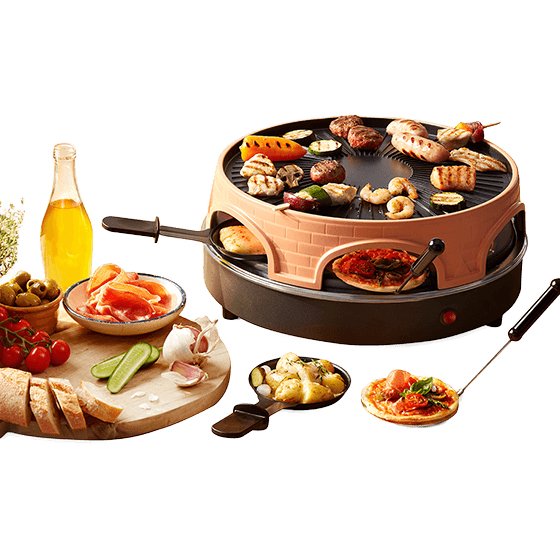 EAN 7333282001896 - Emerio PO-113255.4 parrilla de interior 1500 W Negro, Marrón imagen 1