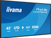EAN 4948570125234 - iiyama LH4375UHS-B2AG pantalla de señalización Pantalla plana para señalización digital 108 cm (42.5") LC imagen 4