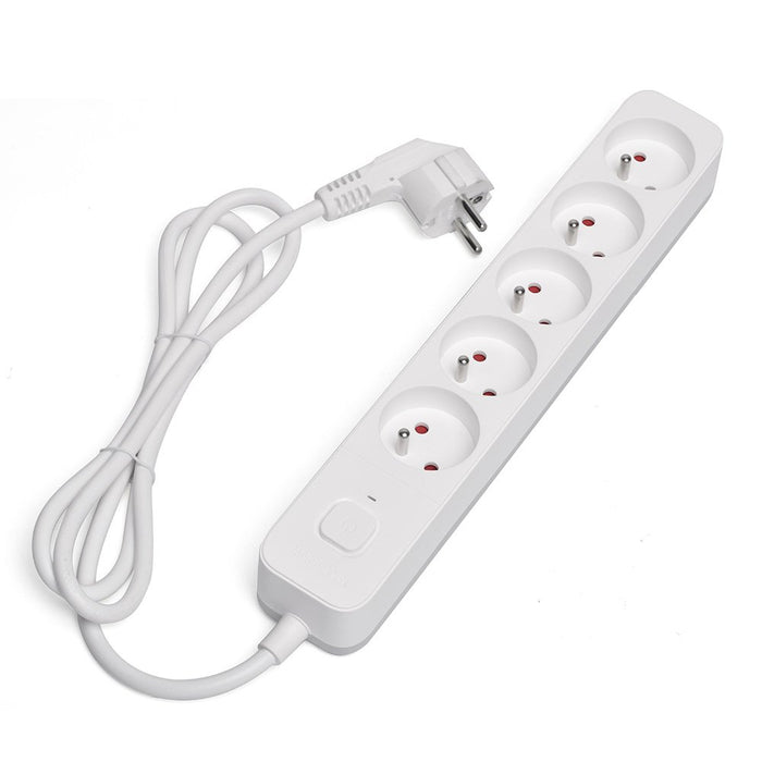 EAN 5901986047841 - Savio Power strip 5 sockets 3m white LZ-09 5 salidas AC Tipo F Blanco imagen 2