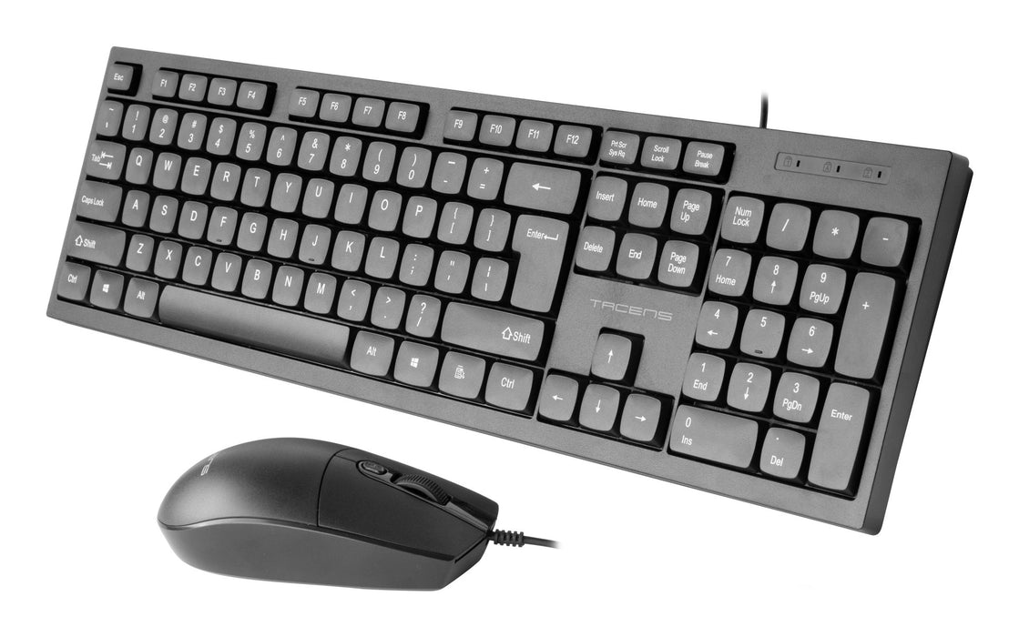 EAN 8435693113027 - Tacens Anima ACP02FR teclado Ratón incluido Hogar / Oficina USB AZERTY Francés Negro imagen 4