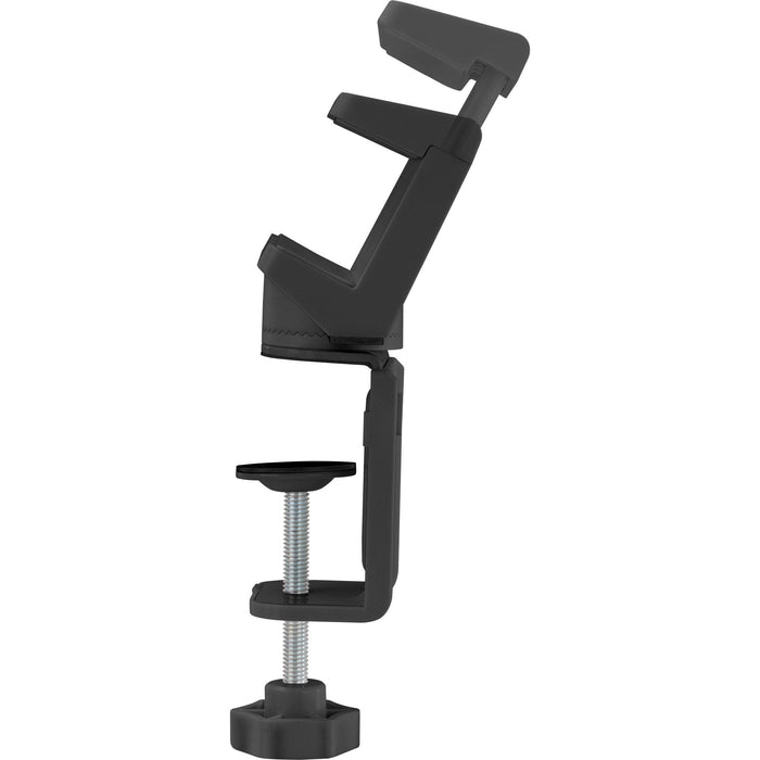 Abrazadera De Mesa Inline Para Regleta De Enchufes, Giratoria, Abrazadera De Tornillo, Negra